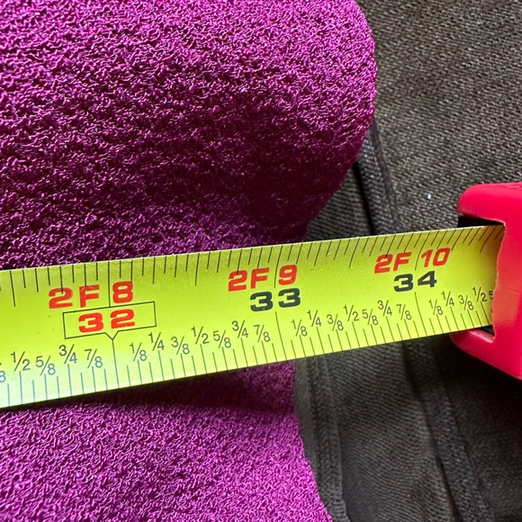 Anthropologie HD in Paris Berry Faux Leather Trim Ruffle Hem Sleeveless Sz 4 - Picture 15 of 15